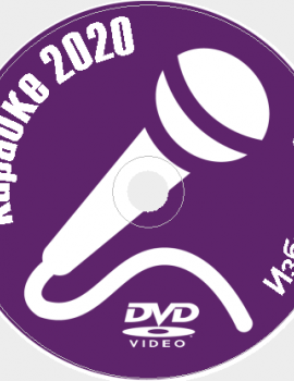 Караоке Избранное 2020 №19. Универсальный диск DVD Видео для любого DVD плеера. 16 песен. 1 диск. DVD-5