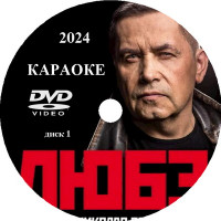 Любэ (Николай Расторгуев) Караоке. Универсальный Диск DVD Видео для любого DVD плеера. 2024 год. 110 песен. 2 диска. DVD-5. D-468