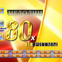 Мелодии и Ритмы 80-х. Видео Караоке сборник для любого DVD плеера. 2005 год. 100 песен. 1 диск. DVD-5. D-727