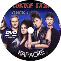 Сектор Газа Караоке. Универсальный Диск DVD Видео для любого DVD плеера. 2024 год. 104 песен. 2 диска. DVD-5. D-650