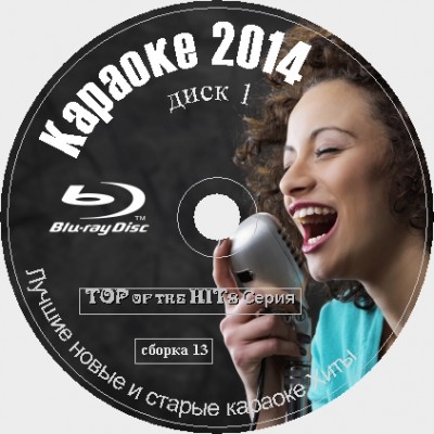TOP of the HITs 2014. Сезон 1. 400 песен для любого Blu-ray Видео Караоке от KARAOKE-DISC.CLUB