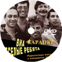 Весёлые ребята Караоке. Универсальный Диск DVD Видео для любого DVD плеера. 2024 год. 102 песни. 2 диска. DVD-5. D-838